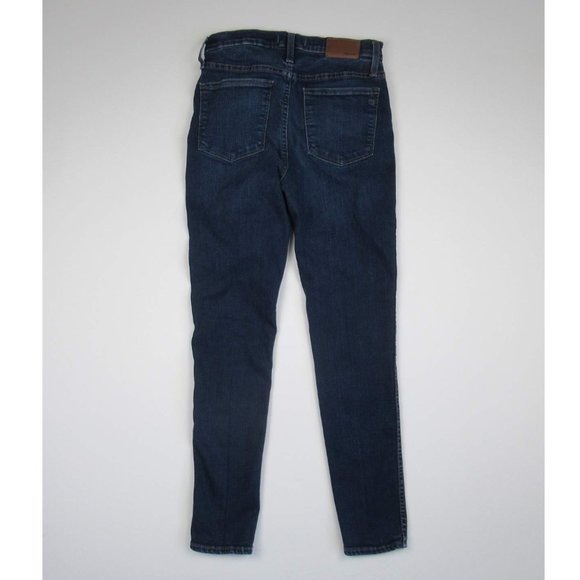 Madewell 10" High-Rise Skinny Jeans in Hayes Wash sz 27 - Picture 3 of 9